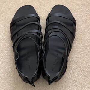 Haider Ackermann women’s black sandals strapped size 39.5